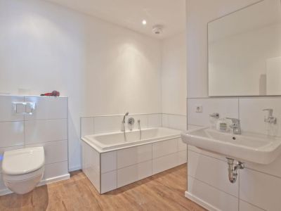 Meeresloft Ferienwohnung Badezimmer