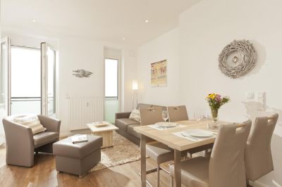 Meeresloft Wohnbereich